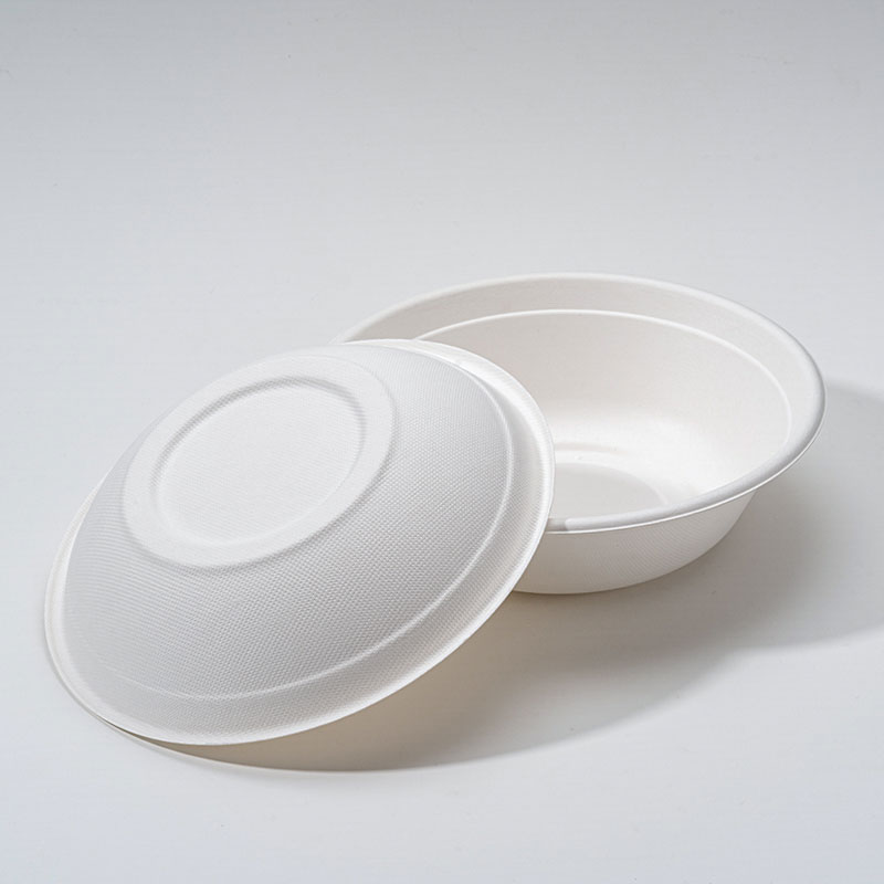 Bagasse lige skål